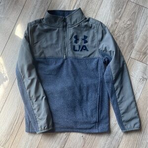 Boys UA quarter zip fleece